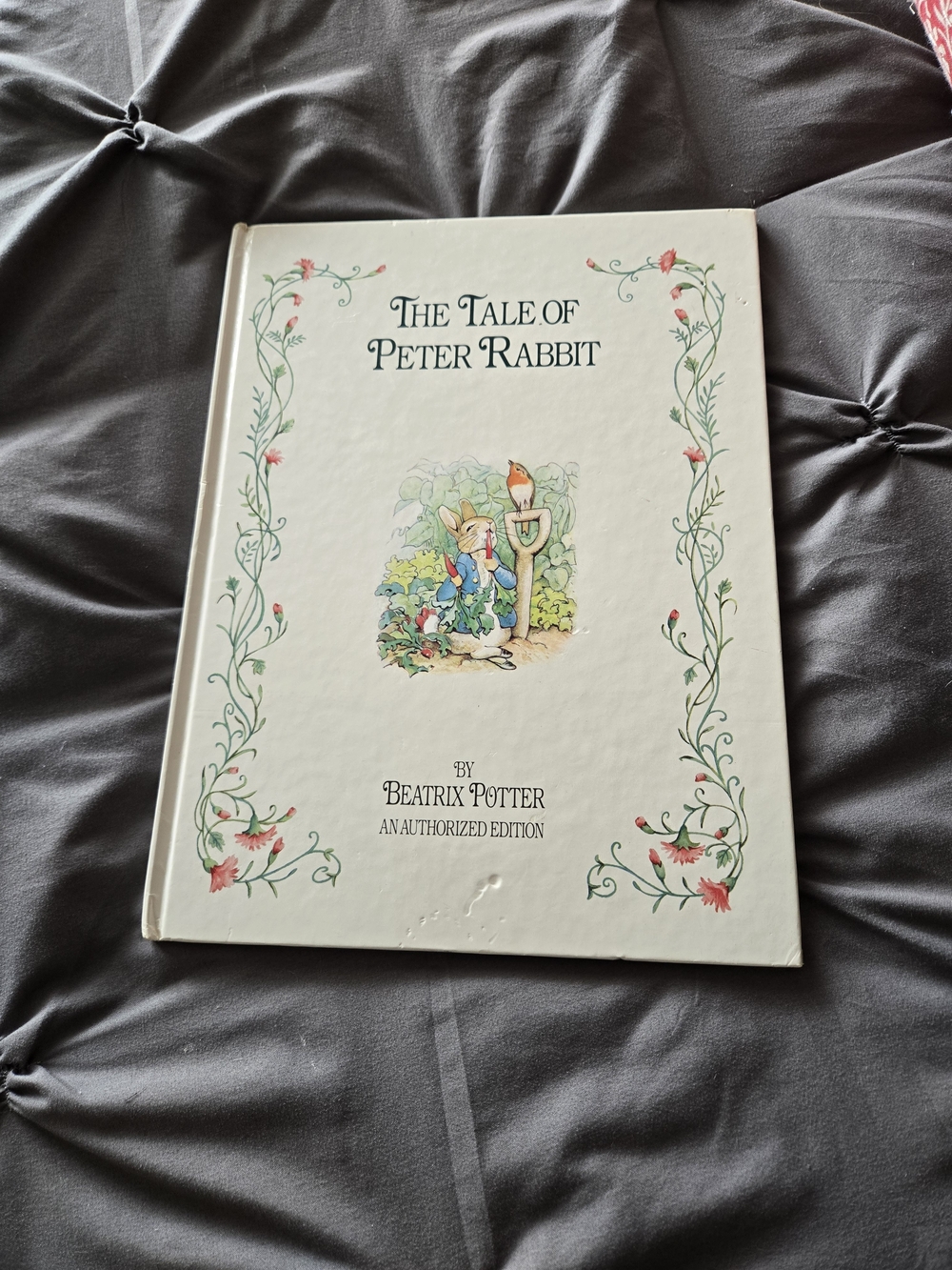 VTG The Tale Of Peter Rabbit Hardcover Beatrix Potter Authorized Edition Book